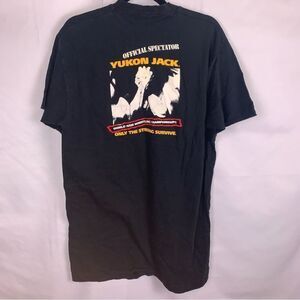 Fruit of the Loom Yukon Jack World Arm Wrestling Graphic T-shirt